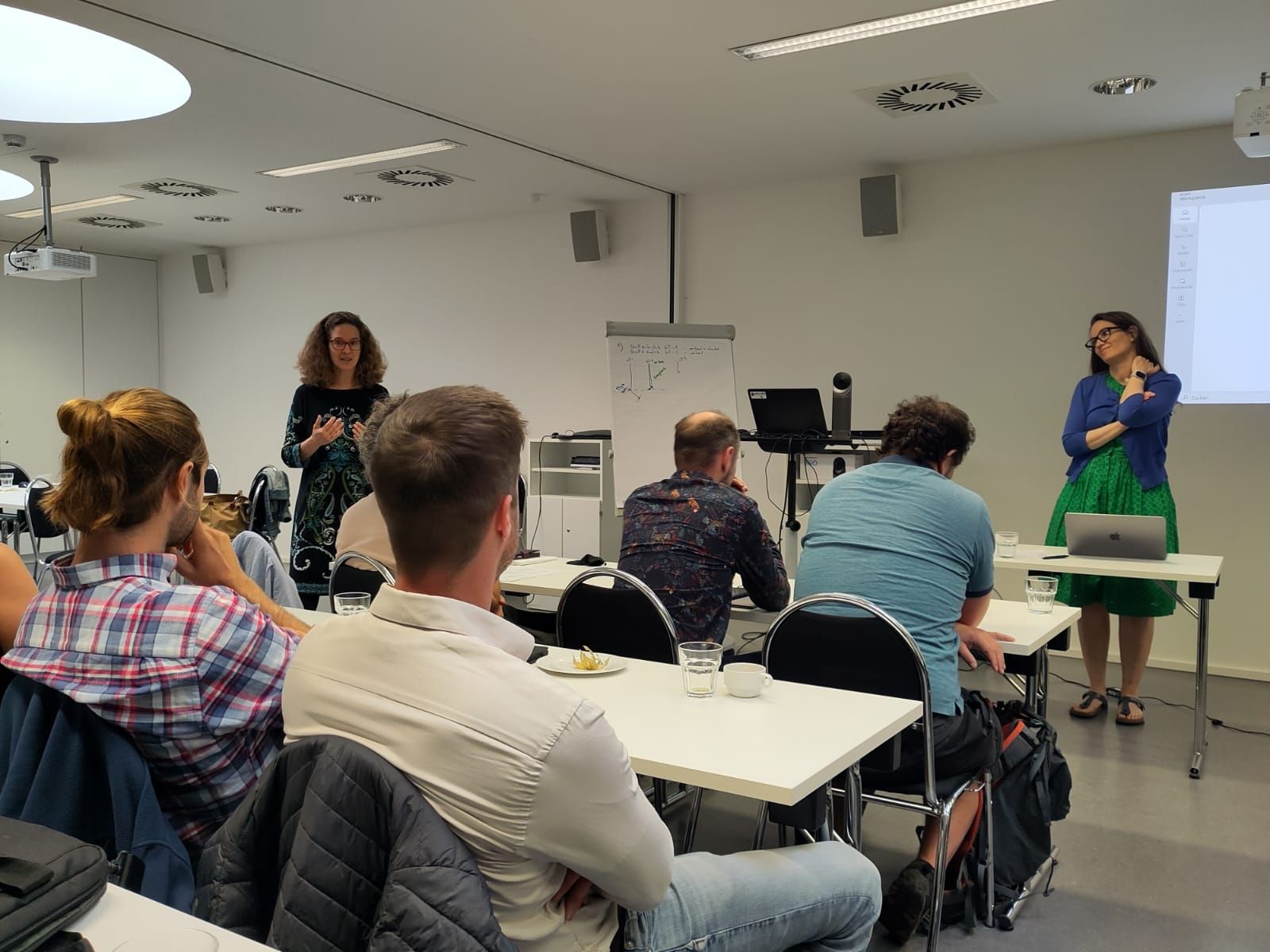 Julie Friddell, UPLIFT Project Manager (GFZ), presenting during the kick-off meeting.